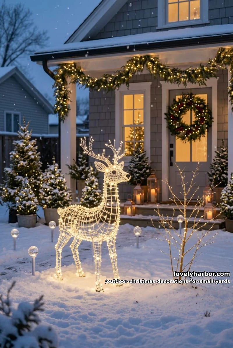 one lit reindeer reads better than a whole herd 1