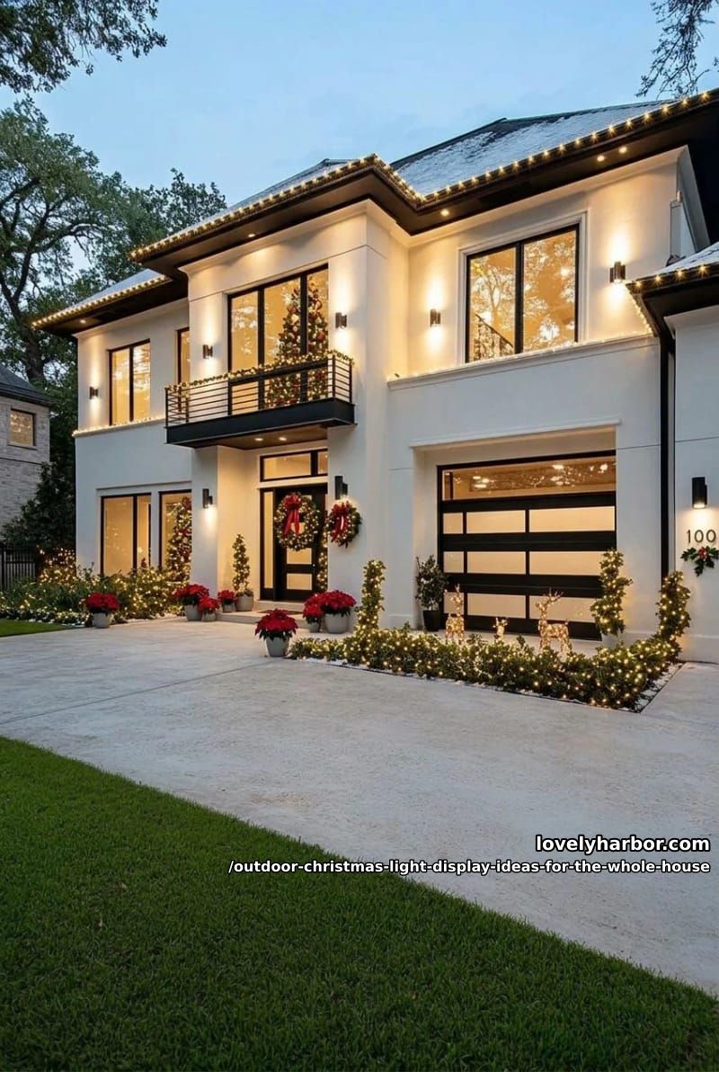 permanent eave lights: the year-round system worth the math 1