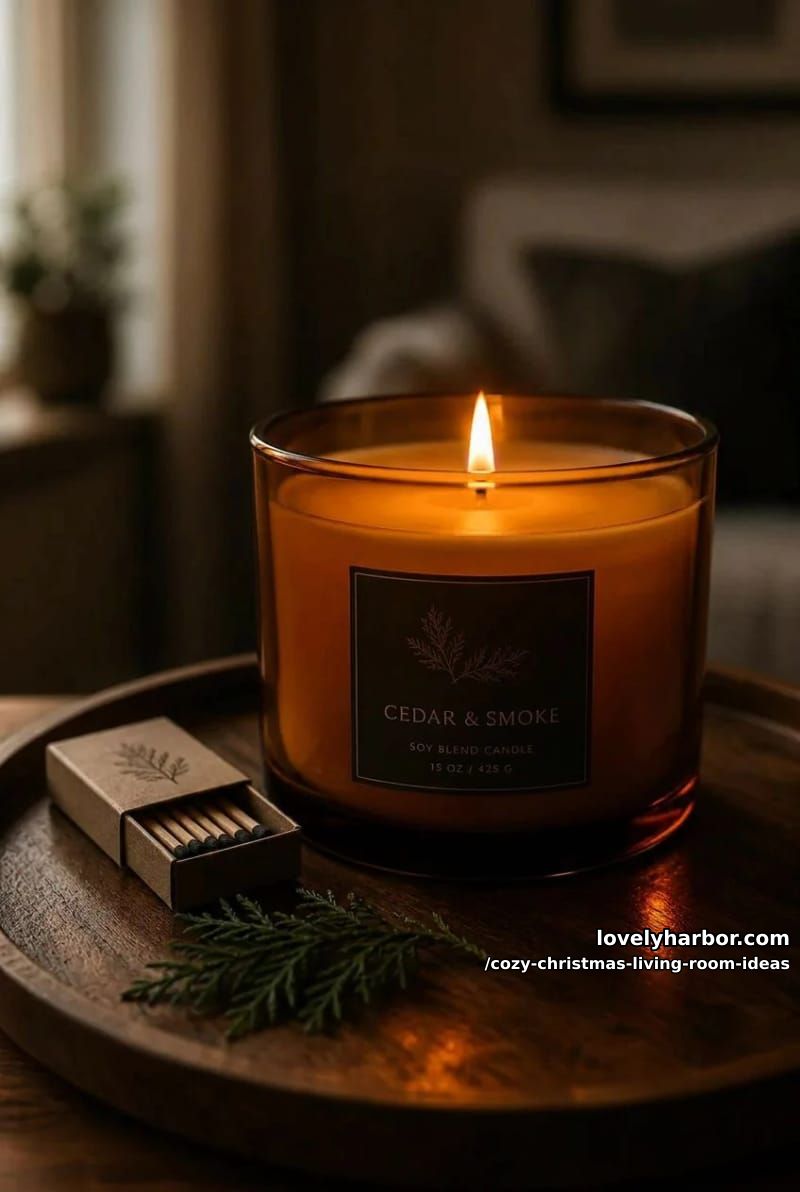 pick one christmas scent for the whole room and stop 1