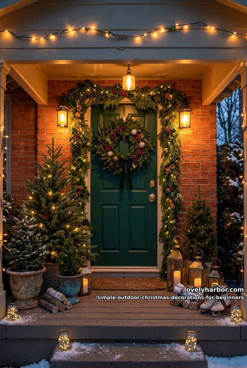 run warm-white string lights along one line, not the whole house 1