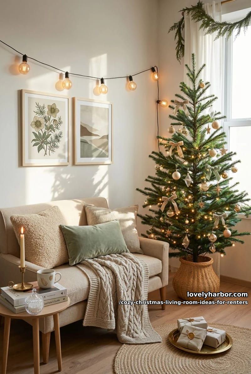 size the christmas tree to a rental footprint 1