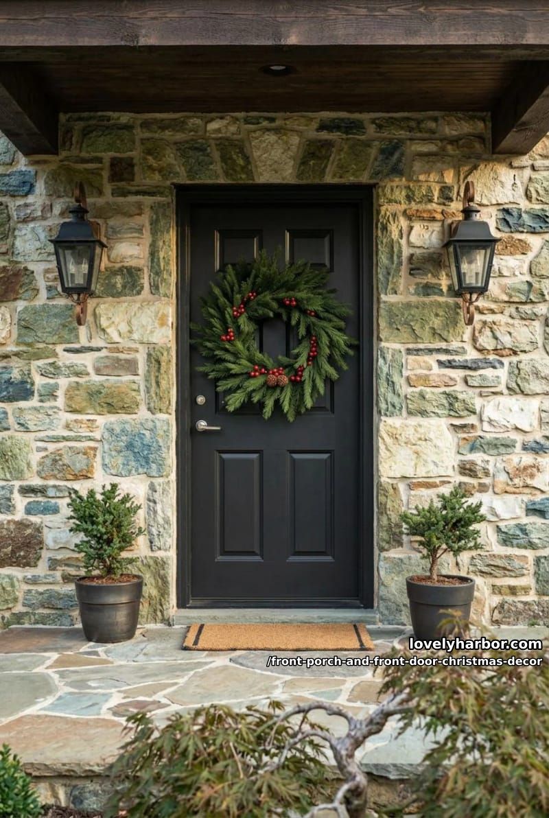 size the front door wreath to the door, not to the box it shipped in 1