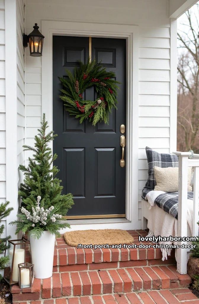 size the front door wreath to the door, not to the box it shipped in 1