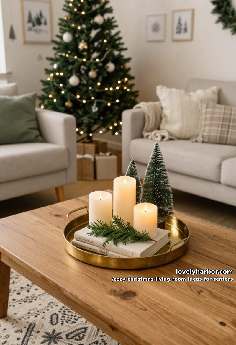 stage one surface: the christmas coffee-table tray 1