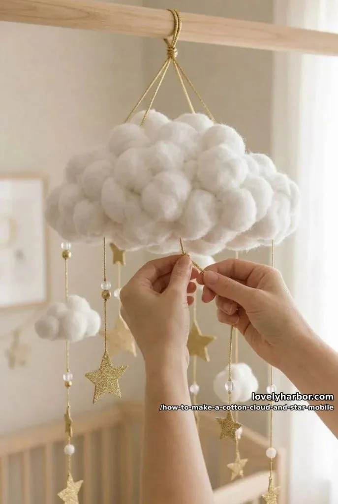 step 6: mount the drops and hang 8