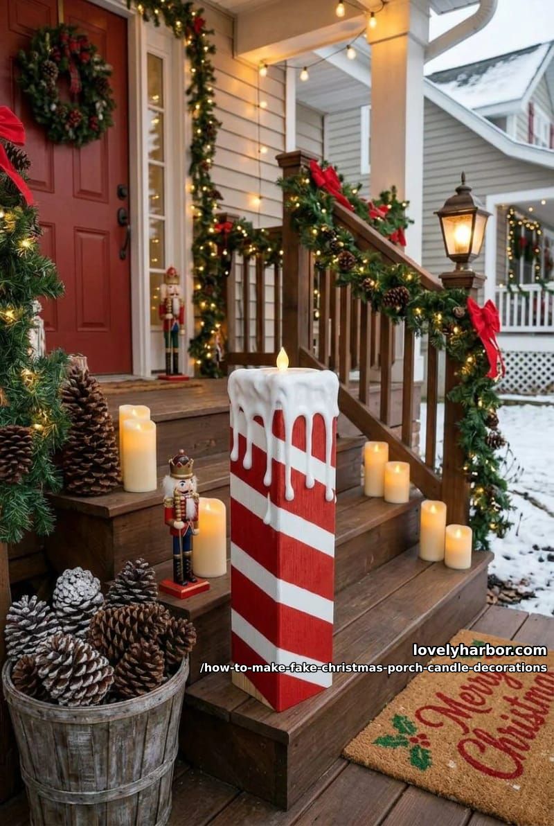 step 6: stage on the porch 1