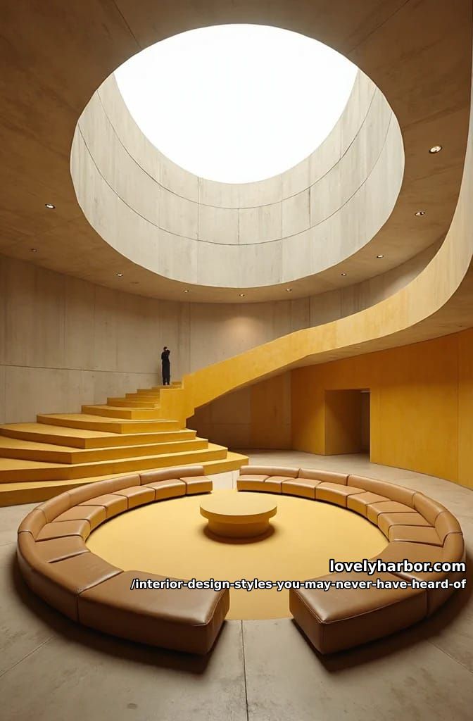 19 Interior Styles You May Never Have Heard Of, But Designers Keep Borrowing From 32 sunken utopian modern 31