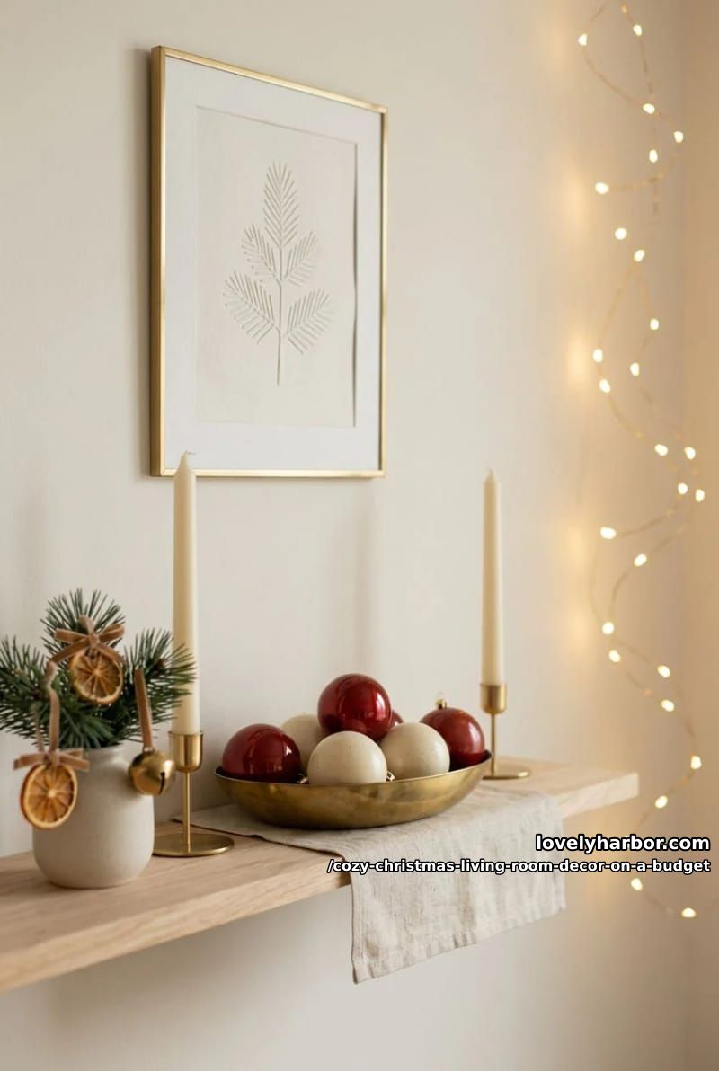 two colors beat five for budget christmas decor that looks intentional 1