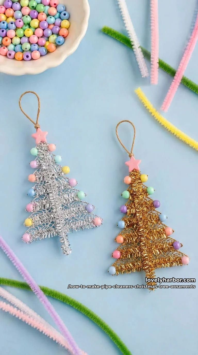 How to Make Pipe Cleaner Christmas Tree Ornaments 13 ways to change it up 10