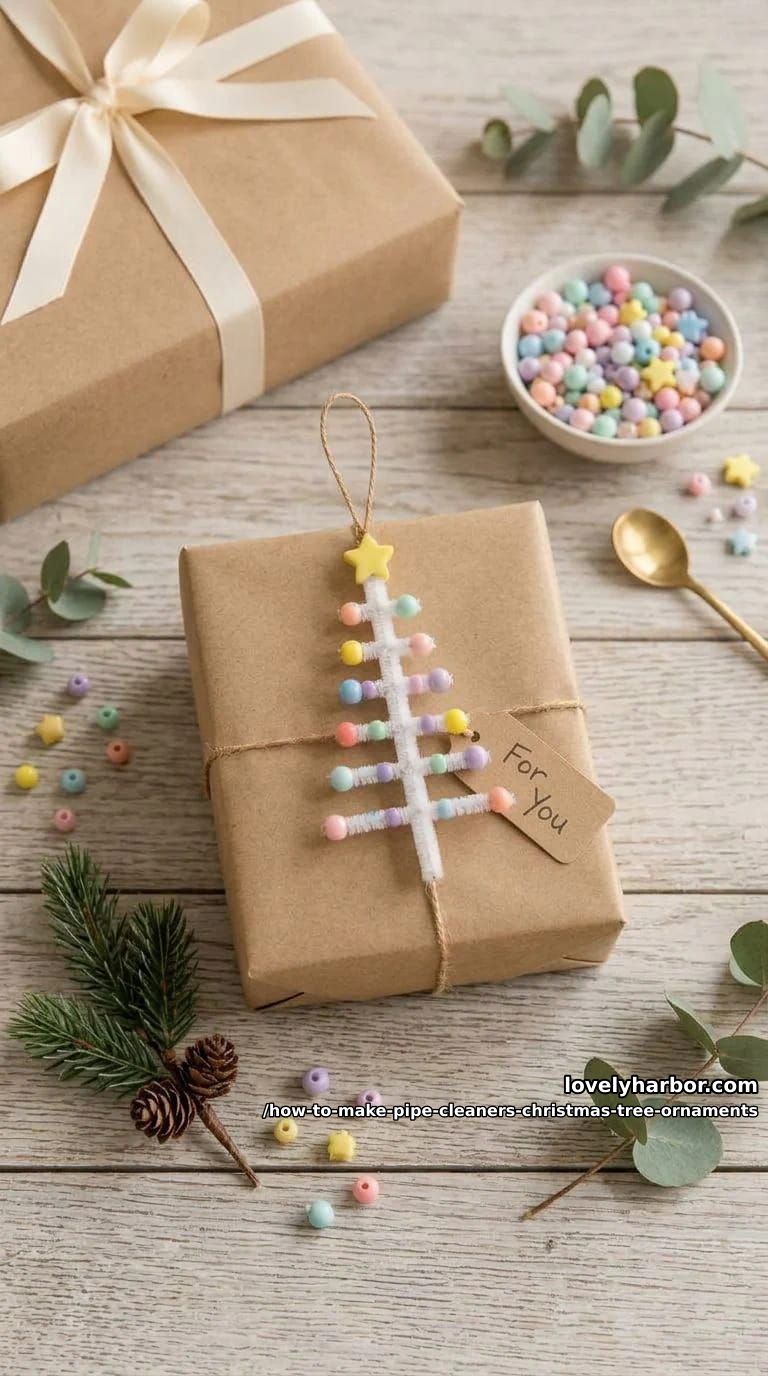 How to Make Pipe Cleaner Christmas Tree Ornaments 15 ways to change it up 12