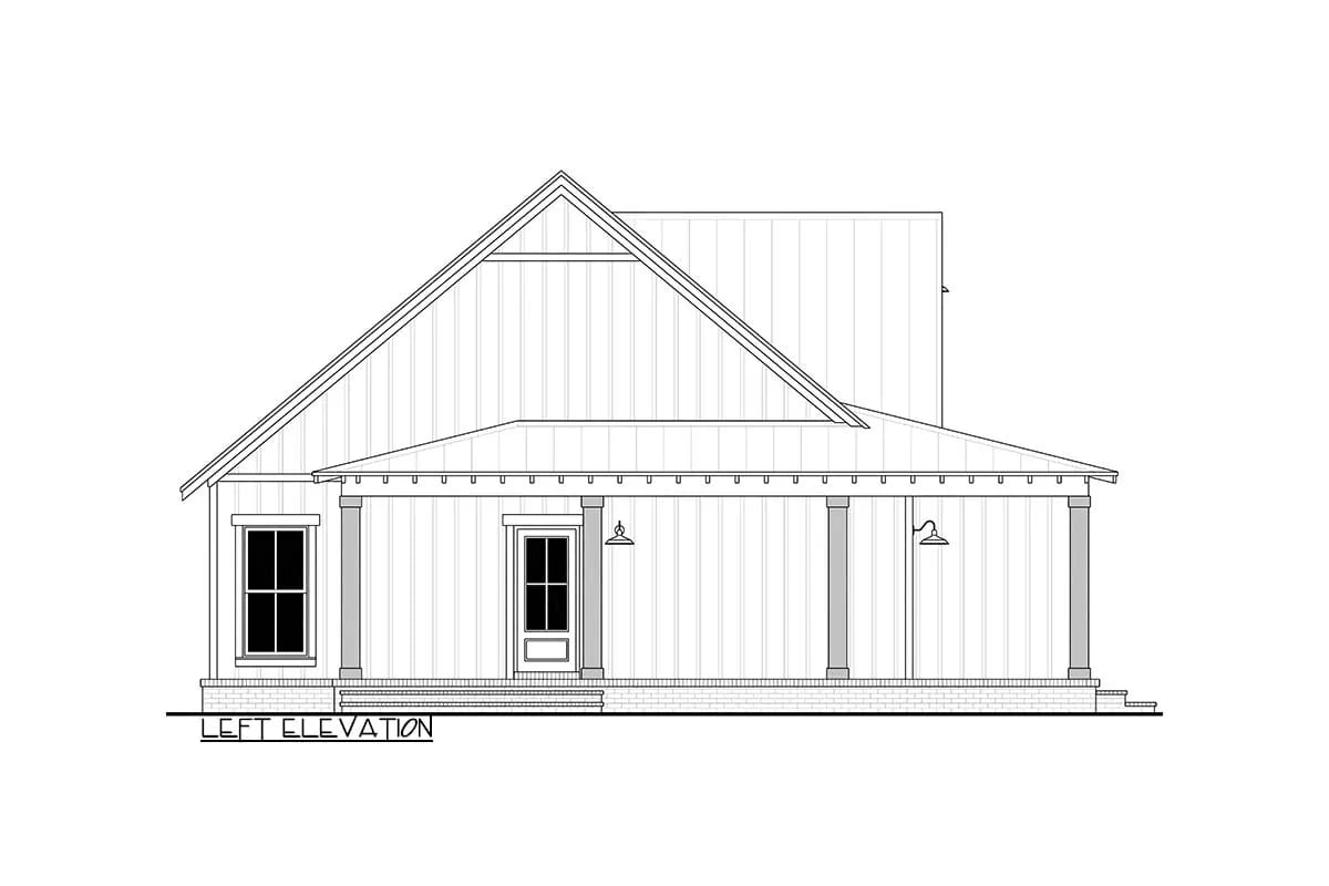 a 10-in-12 gable over a 3-in-12 porch roof 1