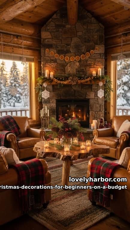 12 Easy DIY Christmas Decorations for Beginners on a Budget 23 a foraged pinecone and greenery centerpiece 22