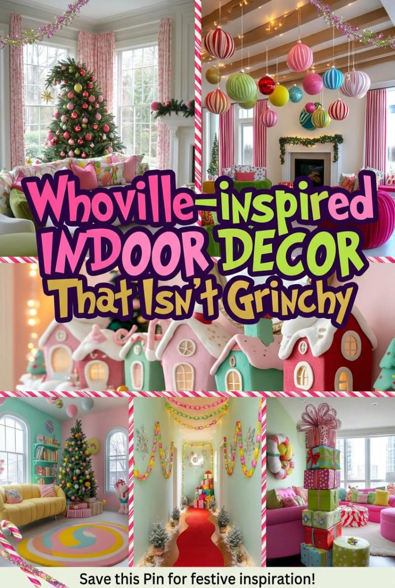 Whoville-Inspired Indoor Christmas Decorations That Skip the Generic Grinch Look 2 article image 1