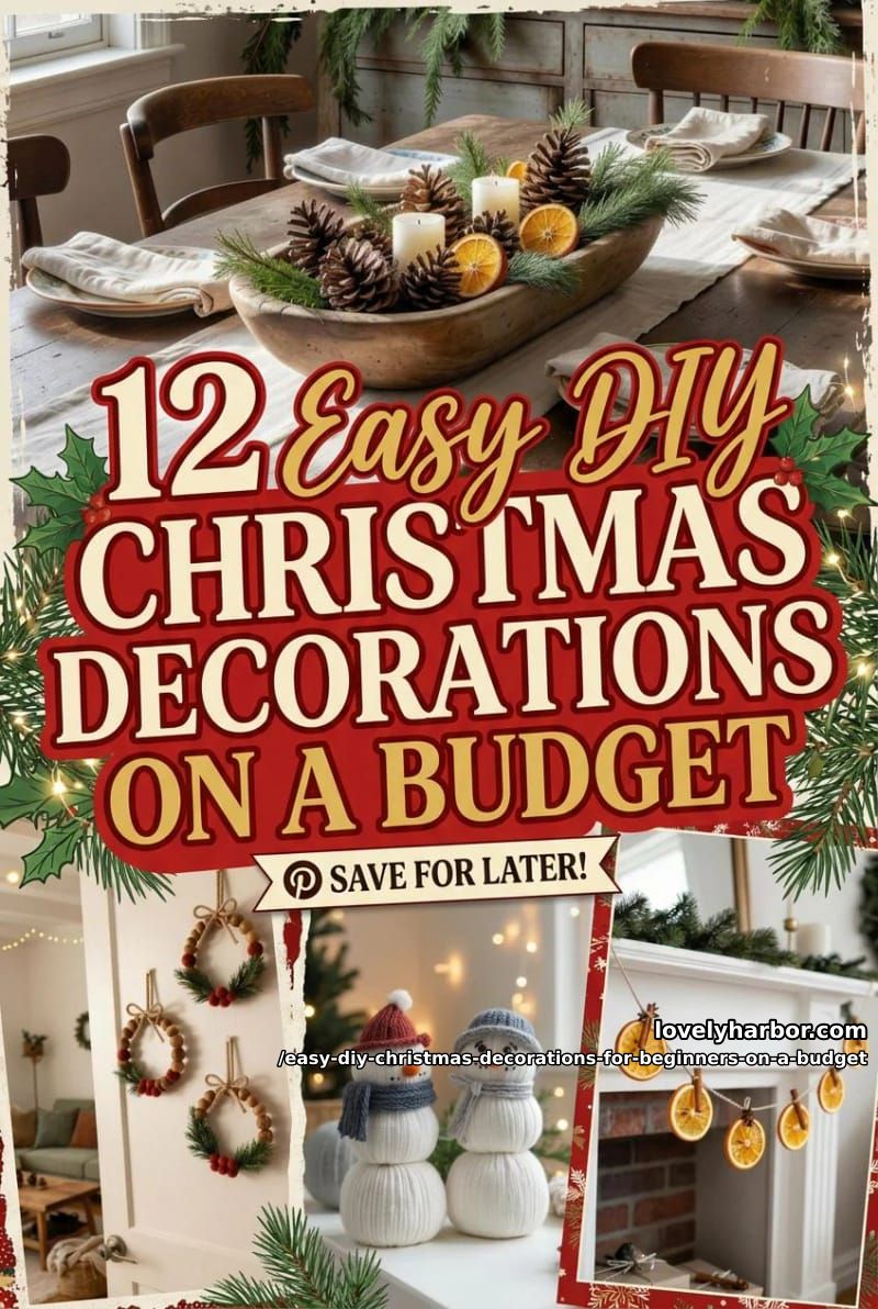 12 Easy DIY Christmas Decorations for Beginners on a Budget 2 article image 1