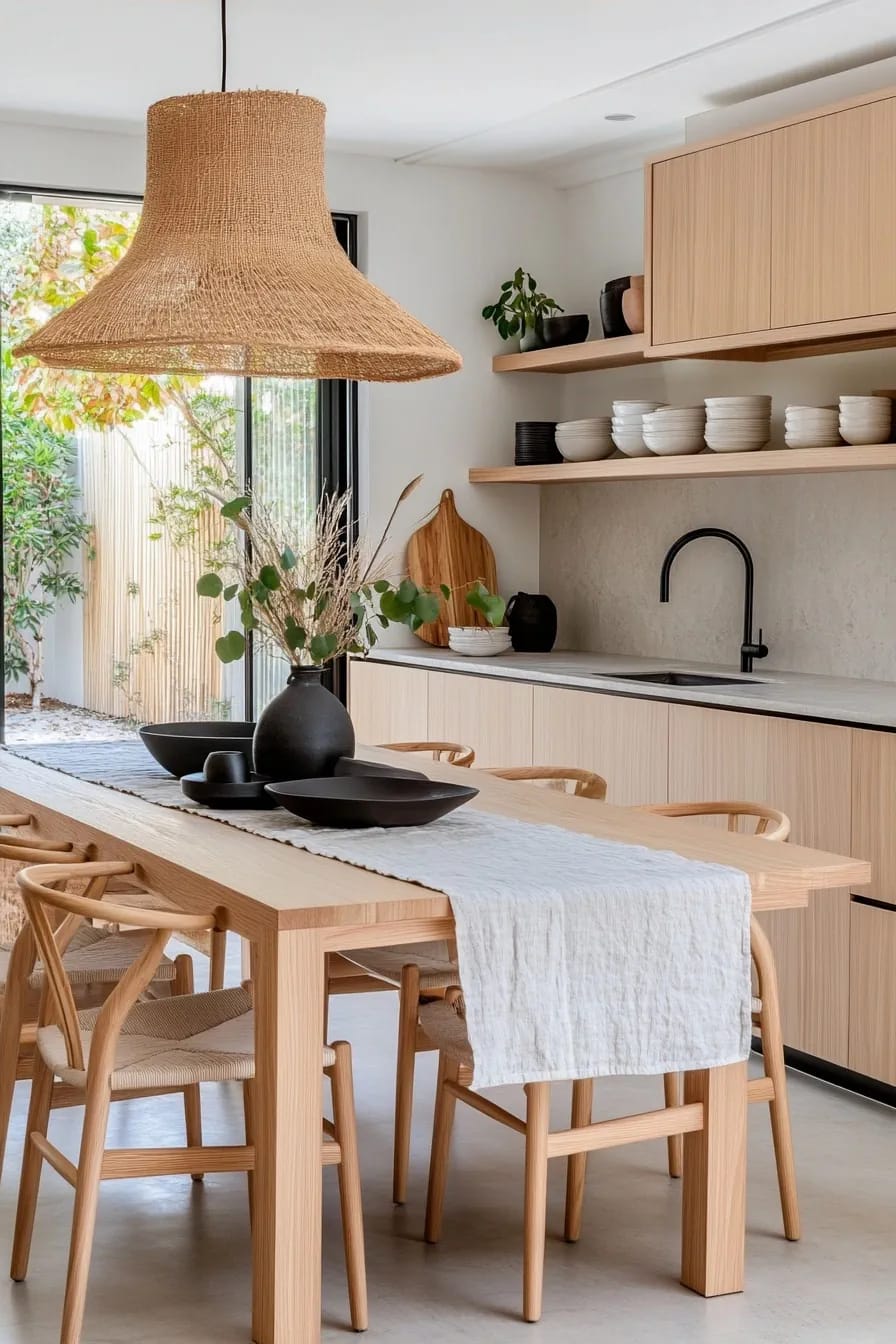 Japandi Kitchen Ideas: 10 Design Decisions That Keep It Warm, Not Clinical 3 build the japandi palette on warm greige, not white 1