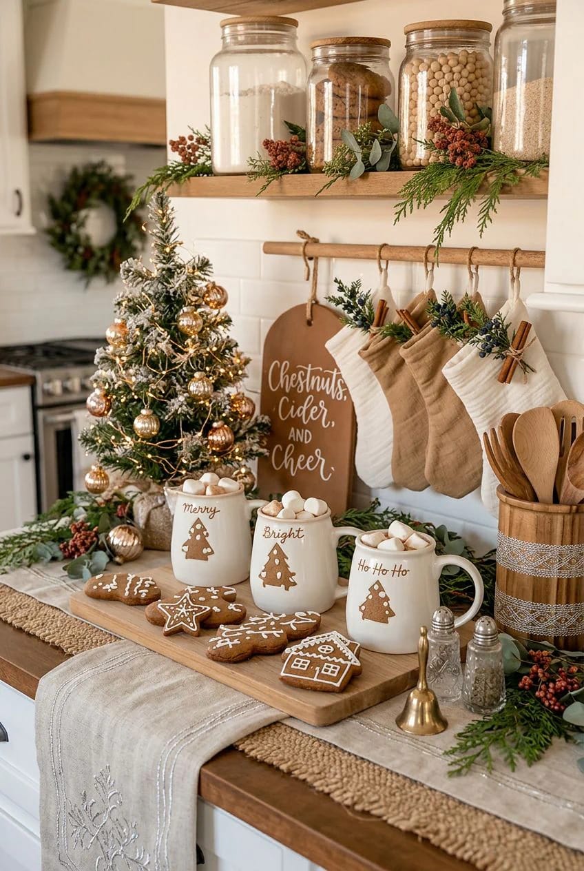 build the palette on molasses brown and icing white, not red and green 1