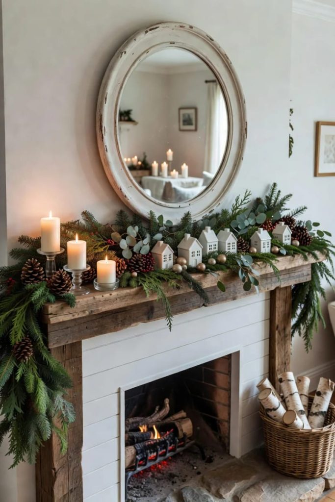 cluster candles at three heights and keep them clear of the greenery 6