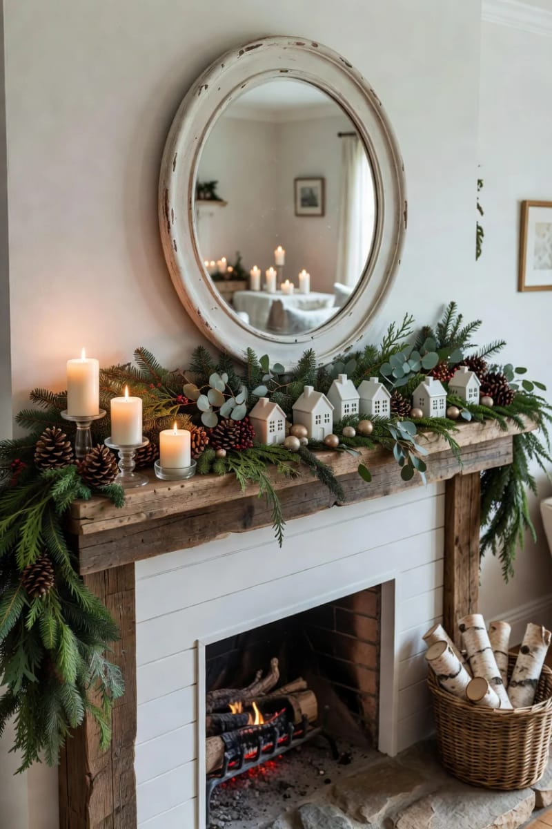cluster candles at three heights and keep them clear of the greenery 6