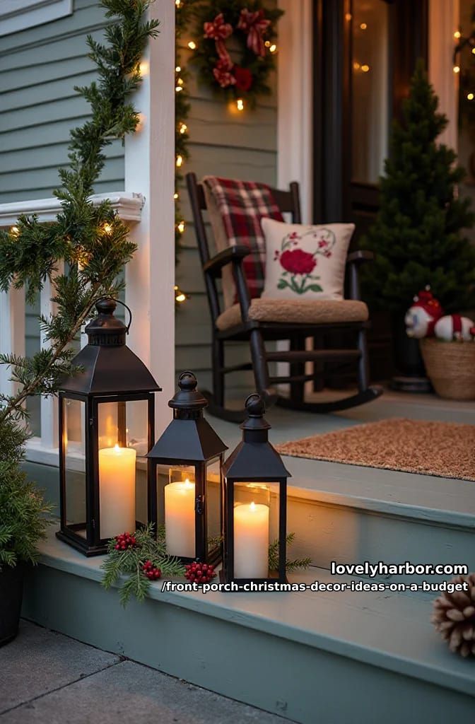 cluster thrifted lanterns instead of buying a matched set 1