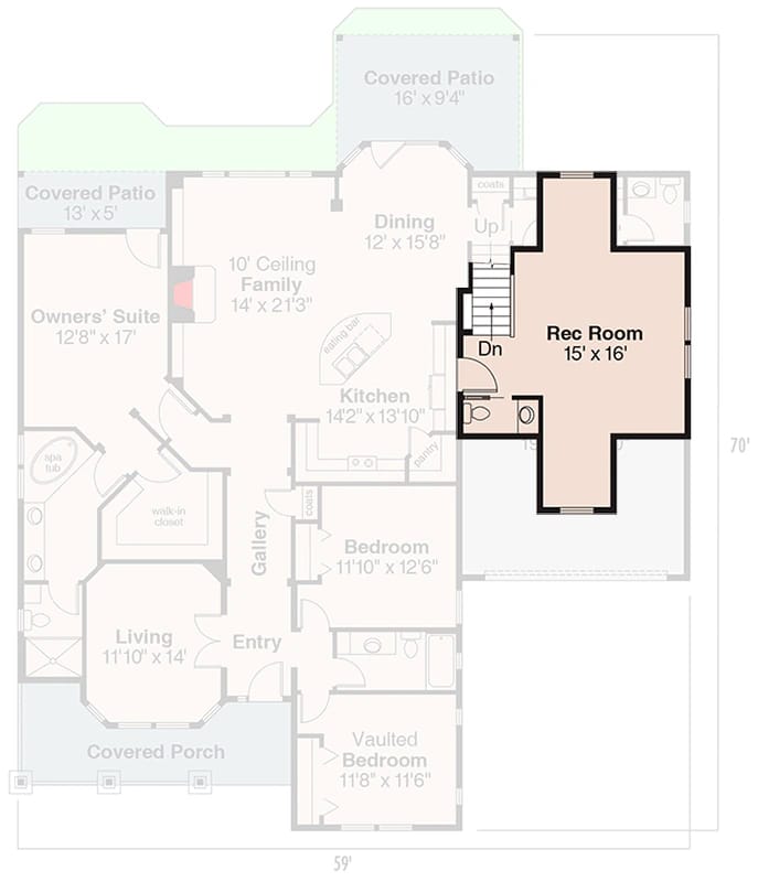 craftsman bungalow house plan 1