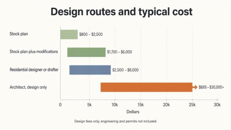 How Much Do House Plans Cost? The Real Number, Not the Sticker Price 6 custom design costs five to fifteen times more, and occasionally that is the cheaper path 1