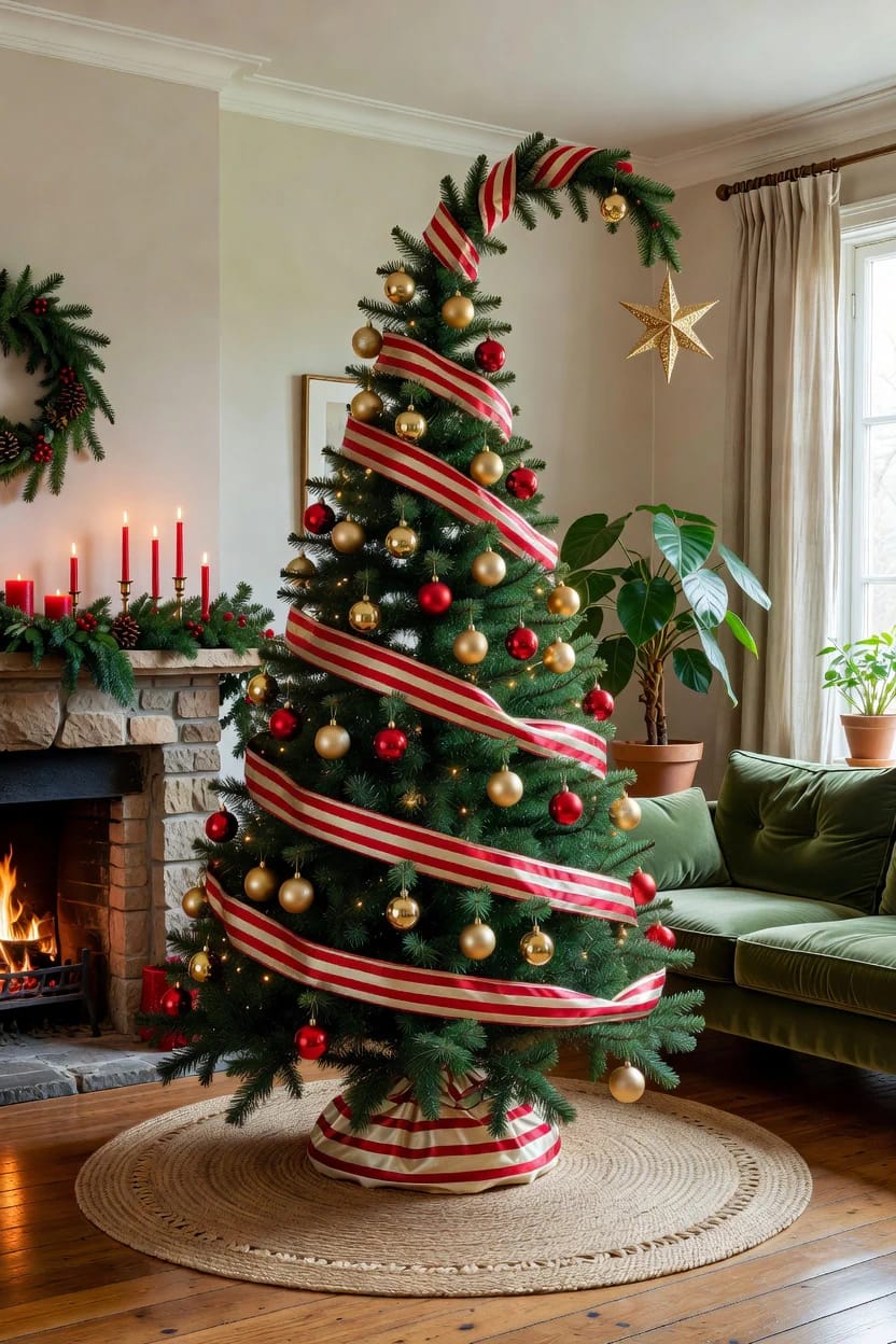 10 Whimsical Christmas Tree Decorating Ideas That Actually Read as Playful, Not Cluttered 14 give the tree a story 1