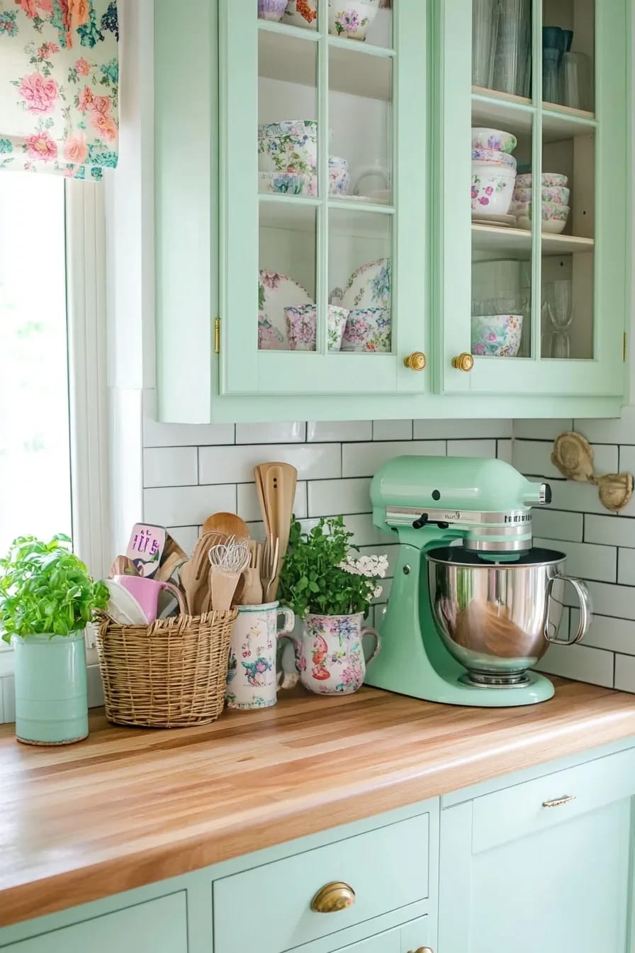 glass-front cabinets only earn their keep if the dishes are worth looking at 1