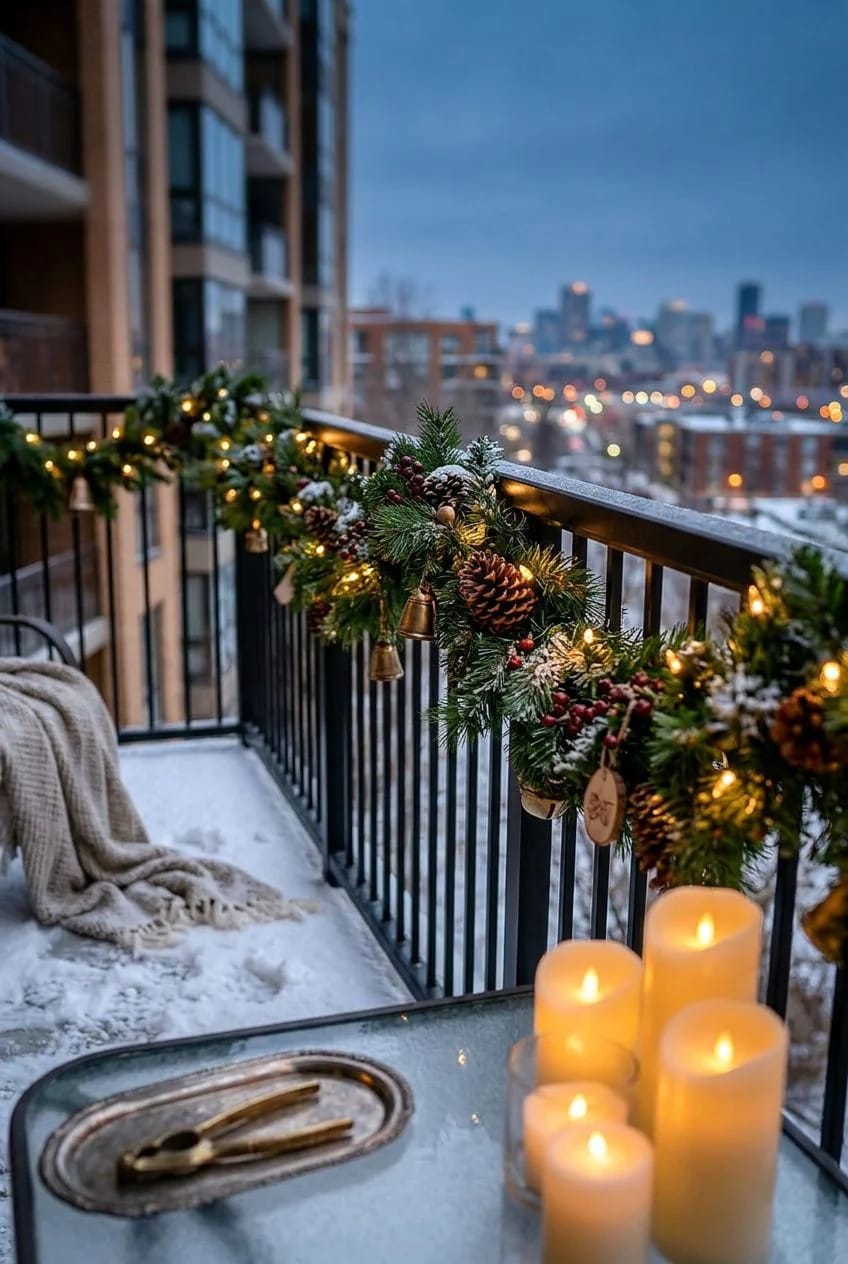 green on the railing, without a nail in sight 1
