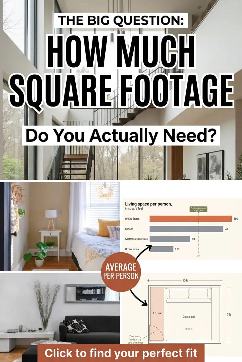 how much square footage do you actually need 1