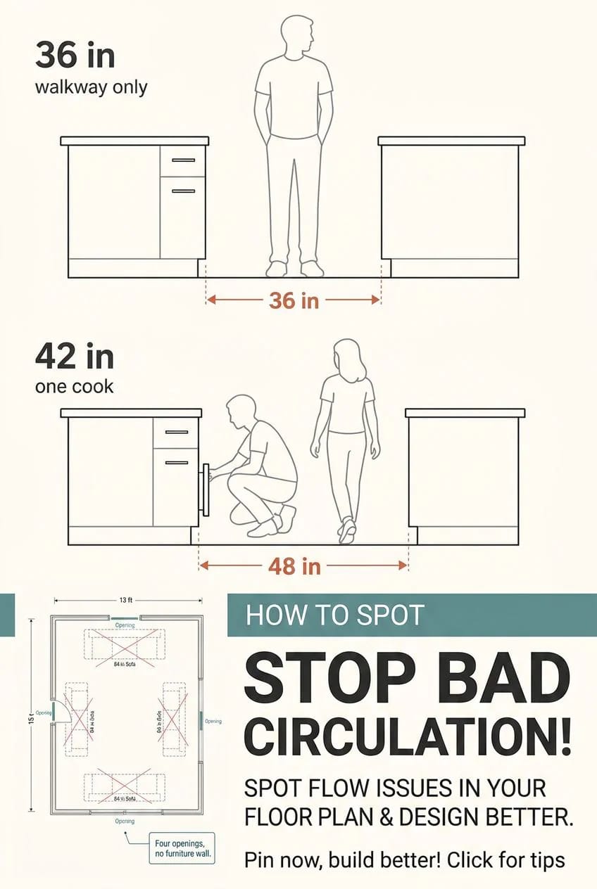 How to Spot Bad Circulation in a Floor Plan 1 how to spot bad circulation in a floor plan 1