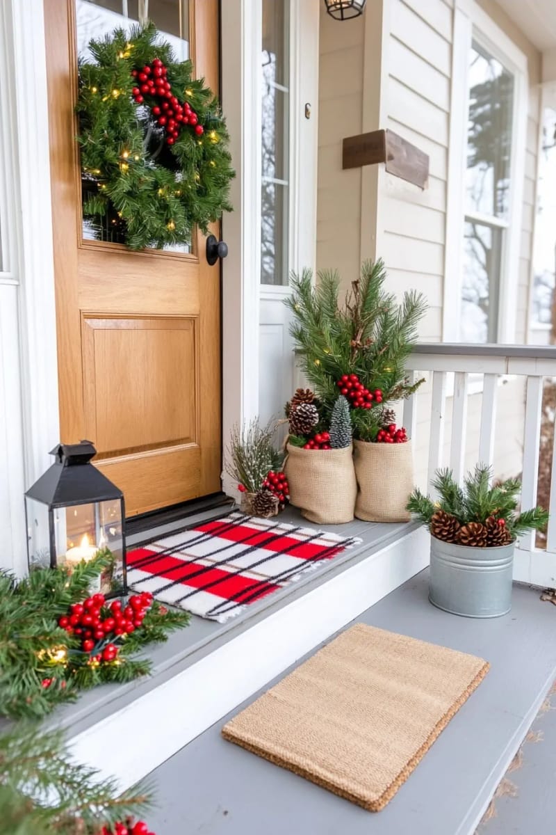layer two doormats, but keep the stack thin 1