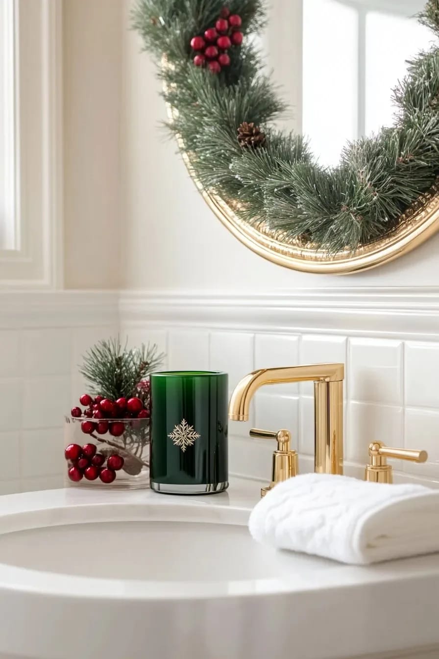 let a balsam candle do half the decorating 1