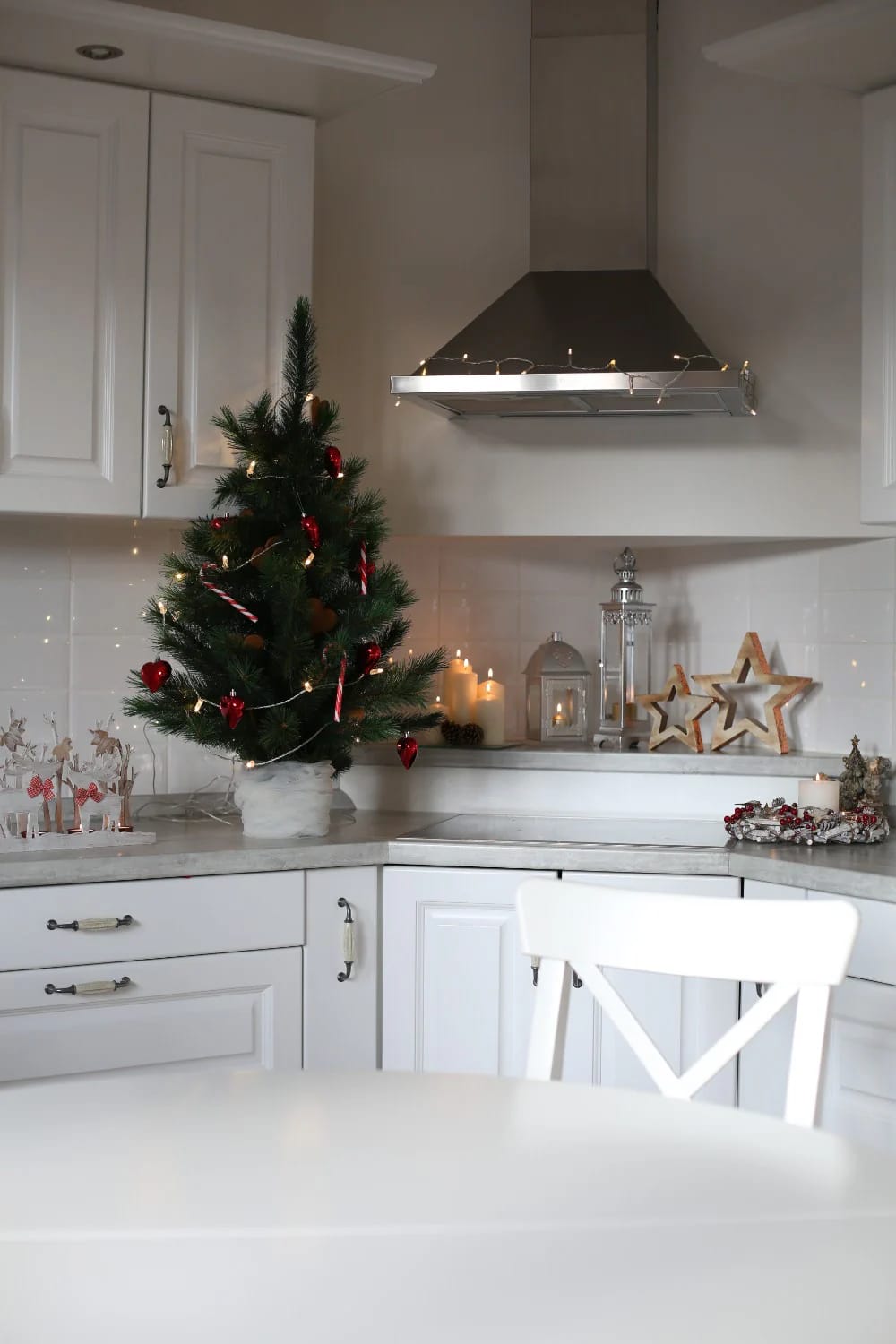 let the island and the counters carry the room 1