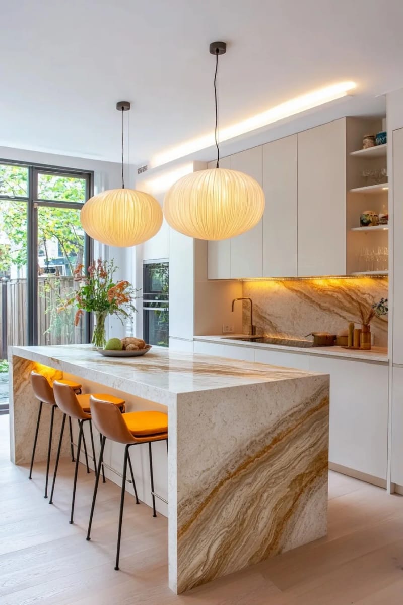 Modern Kitchen Ideas That Age Well (and the One Already Dating) 20 modern kitchen lighting: three layers, one color temperature 19