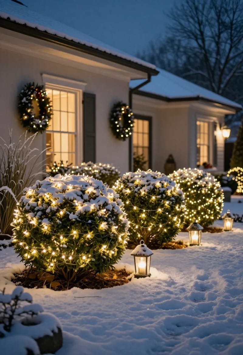 net the bushes instead of wrapping them strand by strand 1