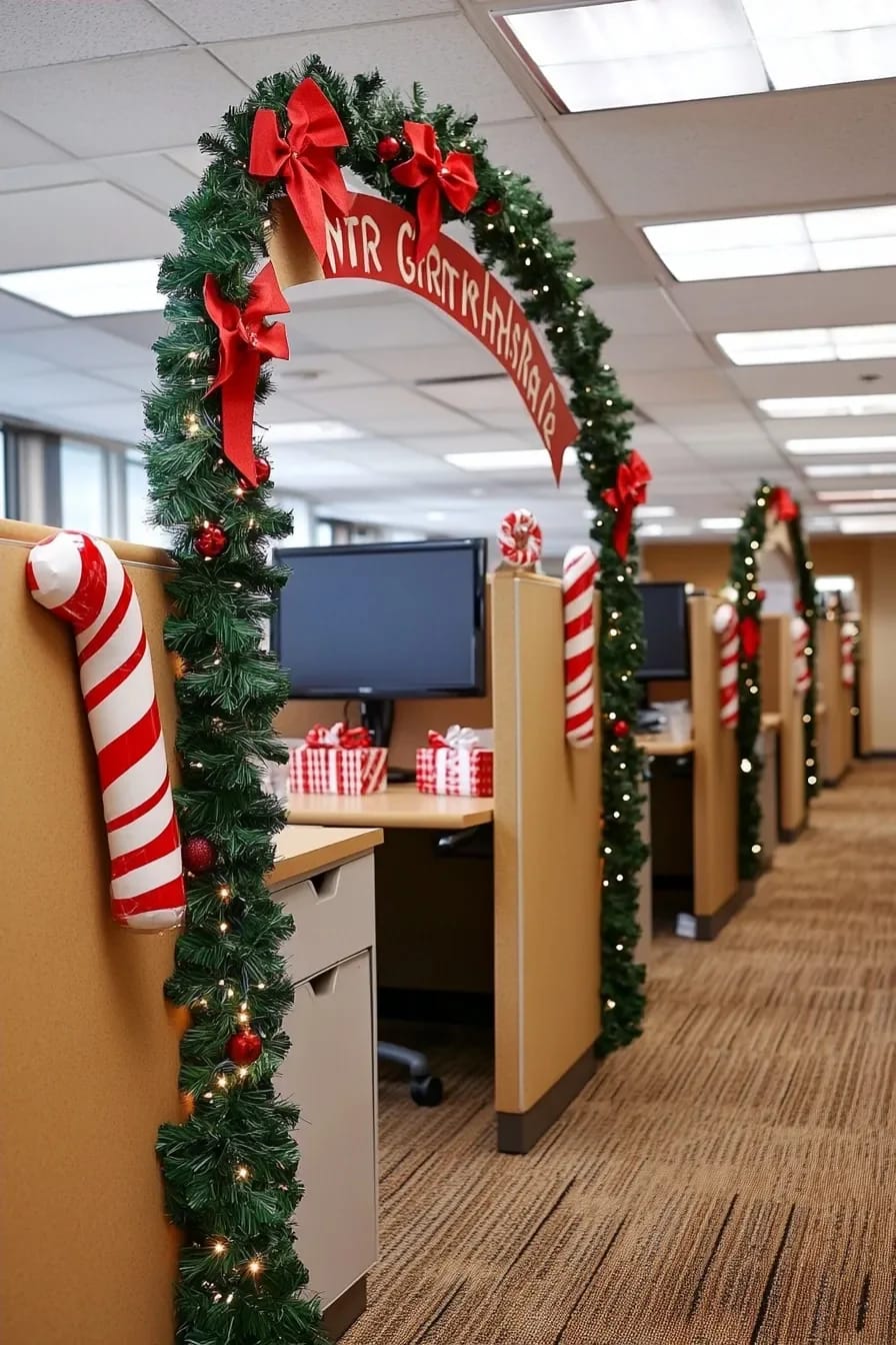 no private door? theme the whole cubicle bay 1