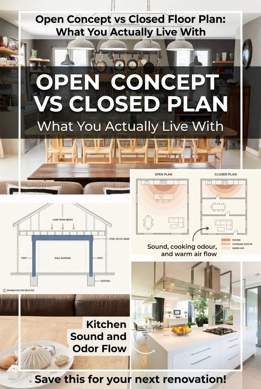 open concept vs closed floor plan: what you actually live with 1