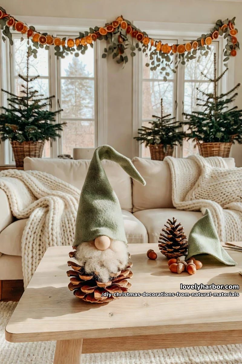 pinecone gnomes the kids can actually finish 1