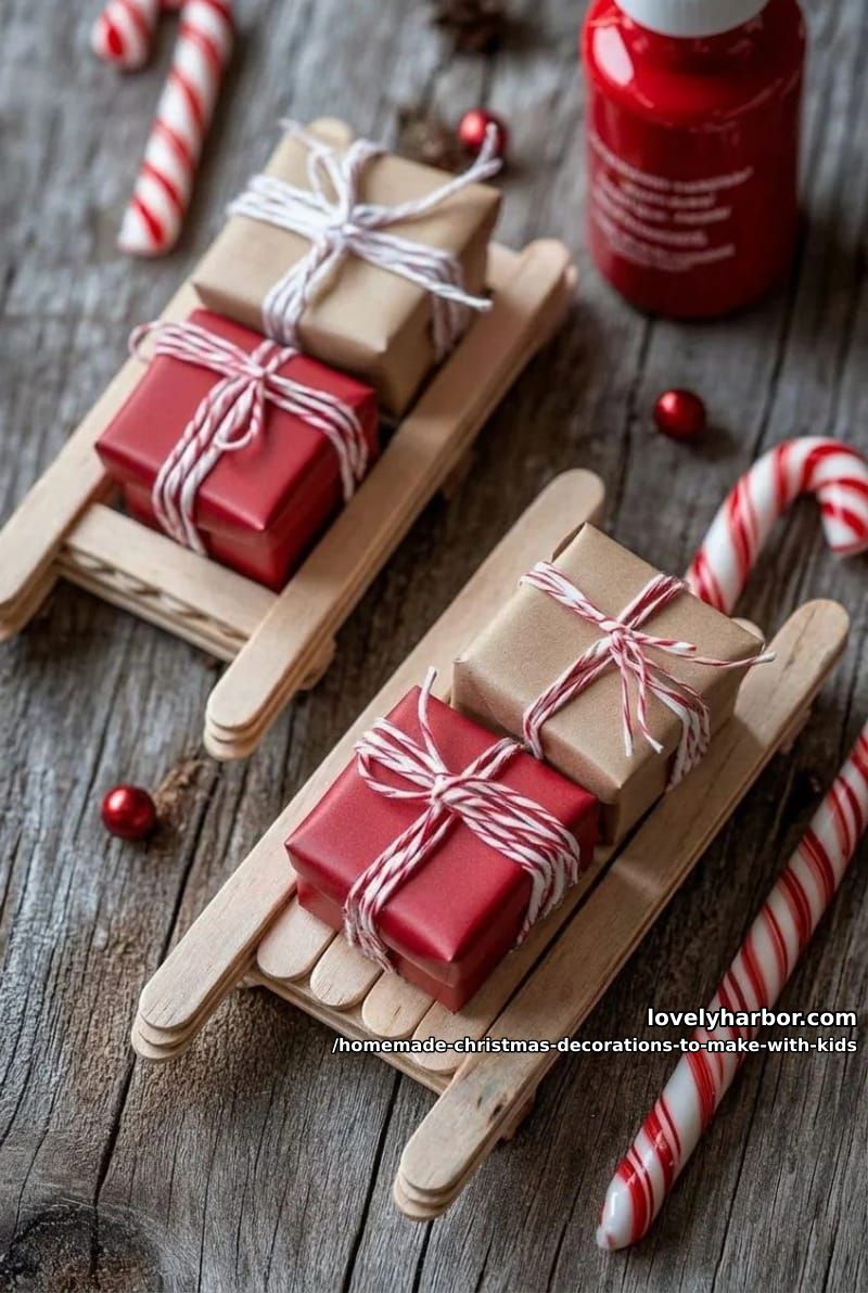 popsicle stick sleds 1
