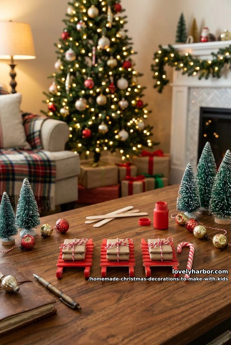 popsicle stick sleds 1