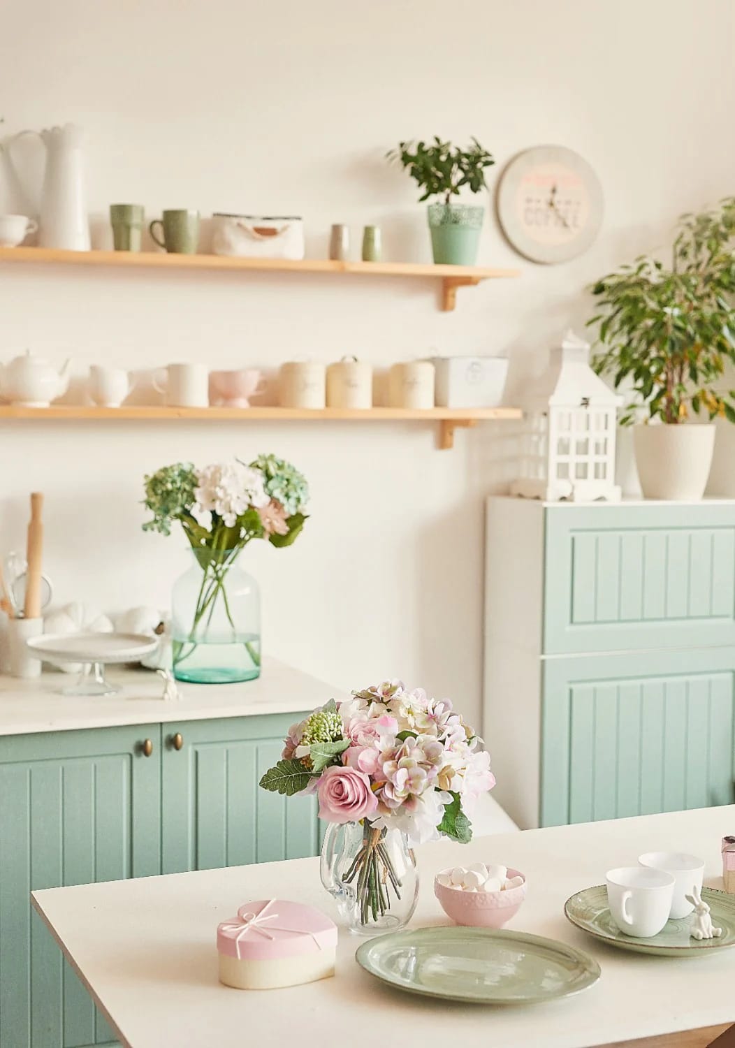 Timeless Kitchen Ideas That Still Look Right in a Decade 17 sage green is the one saturated cabinet color that doesn't date 1