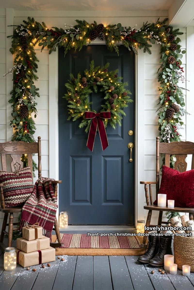 size the wreath to the door, not your budget 1