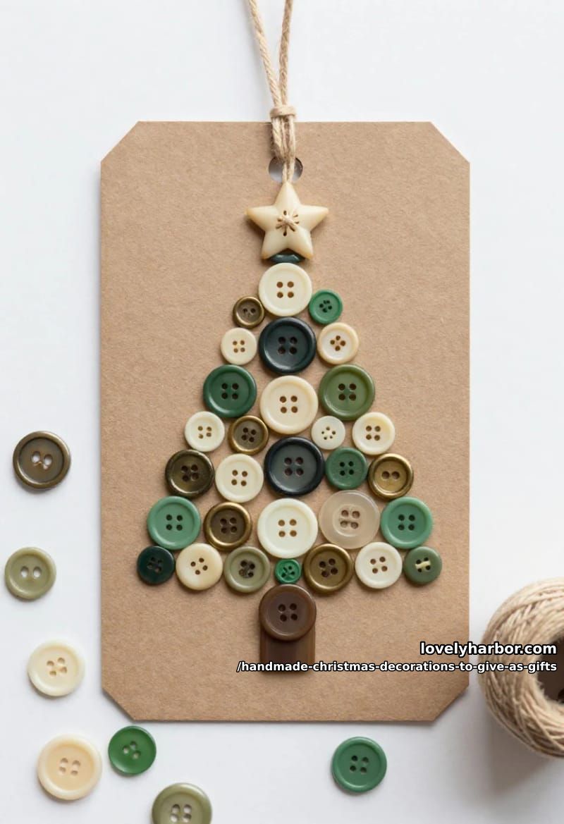 stacked button christmas trees 1