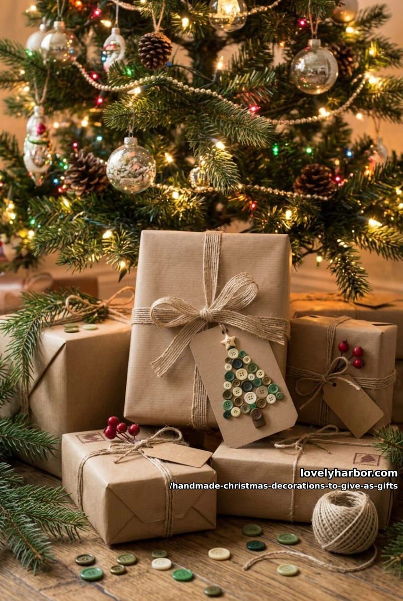 stacked button christmas trees 1