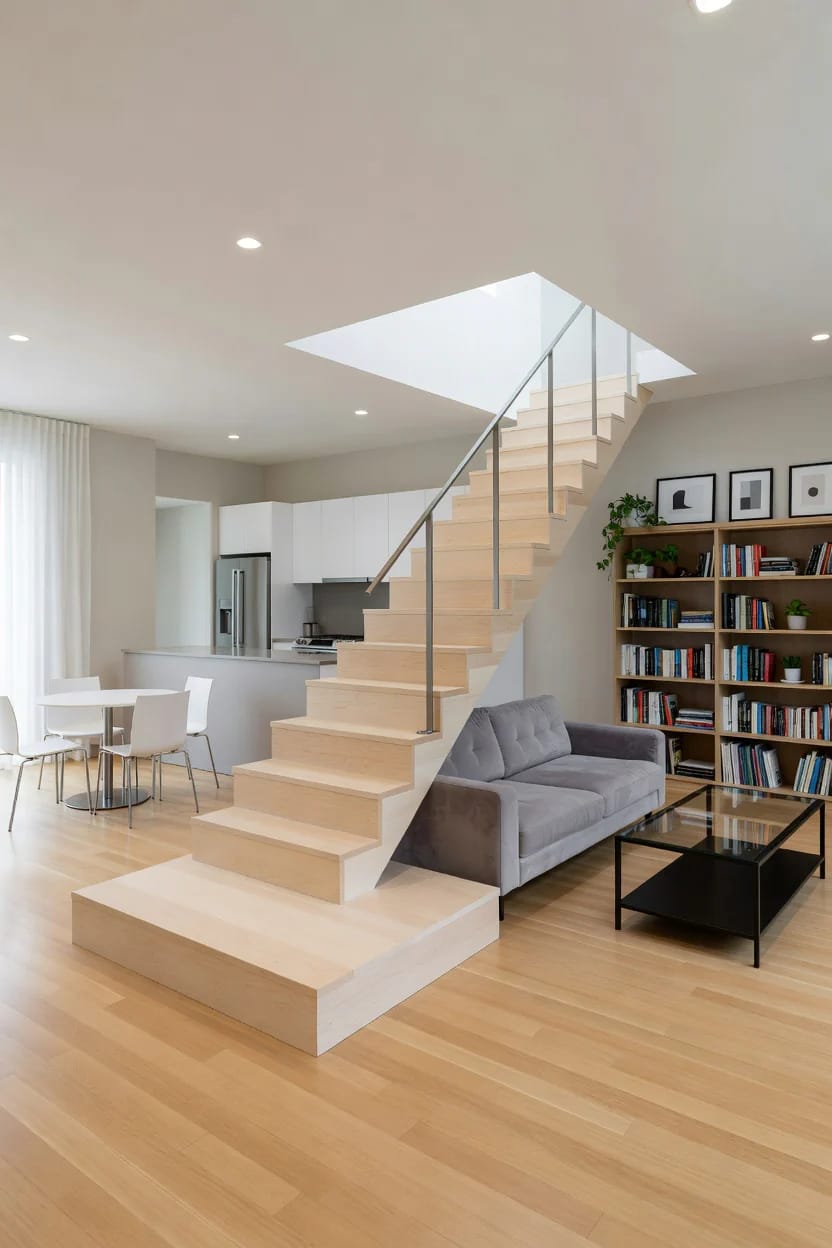 How to Spot Bad Circulation in a Floor Plan 10 stairs that arrive in the middle of the living space 1