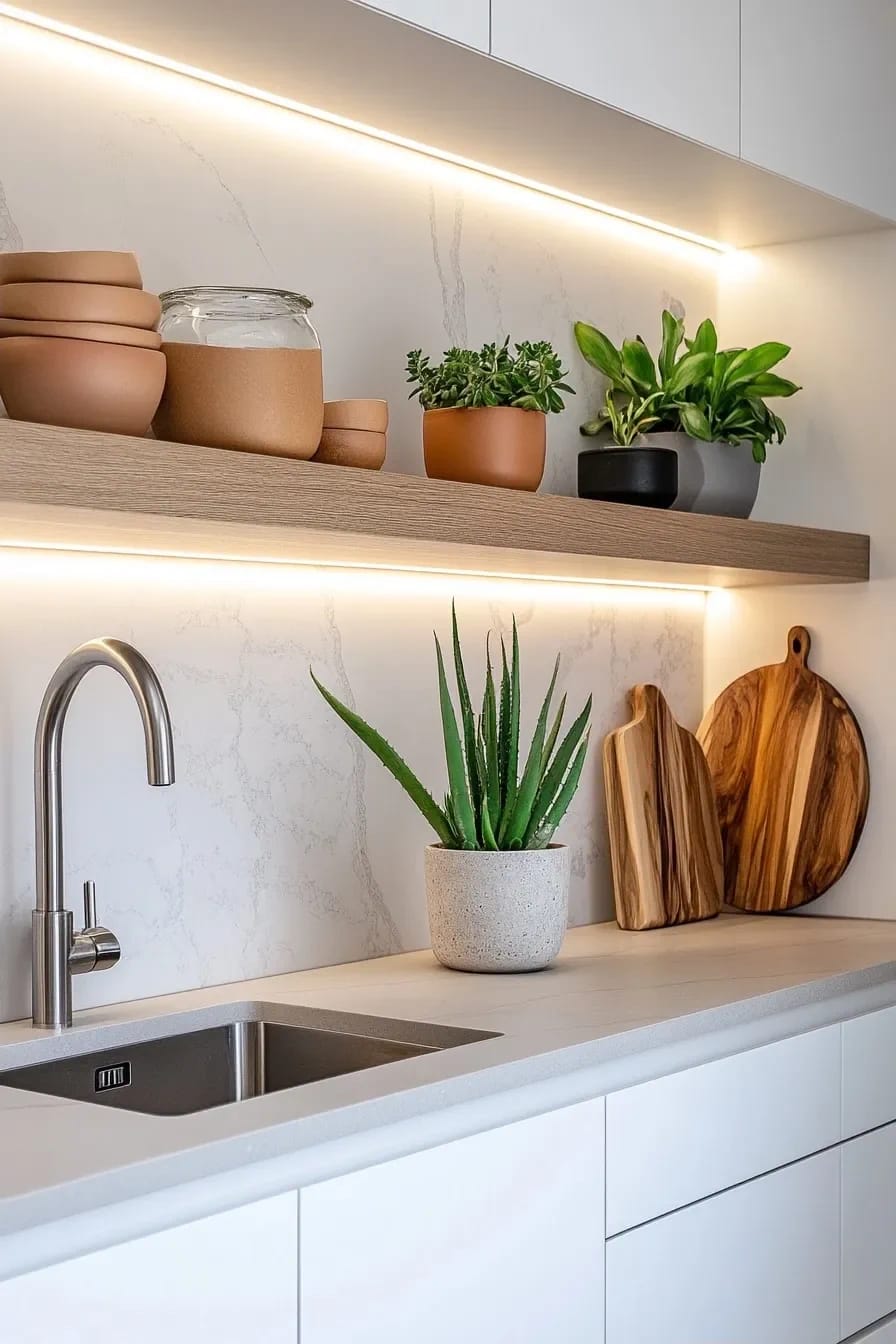 stone, light, and the small-kitchen version 1