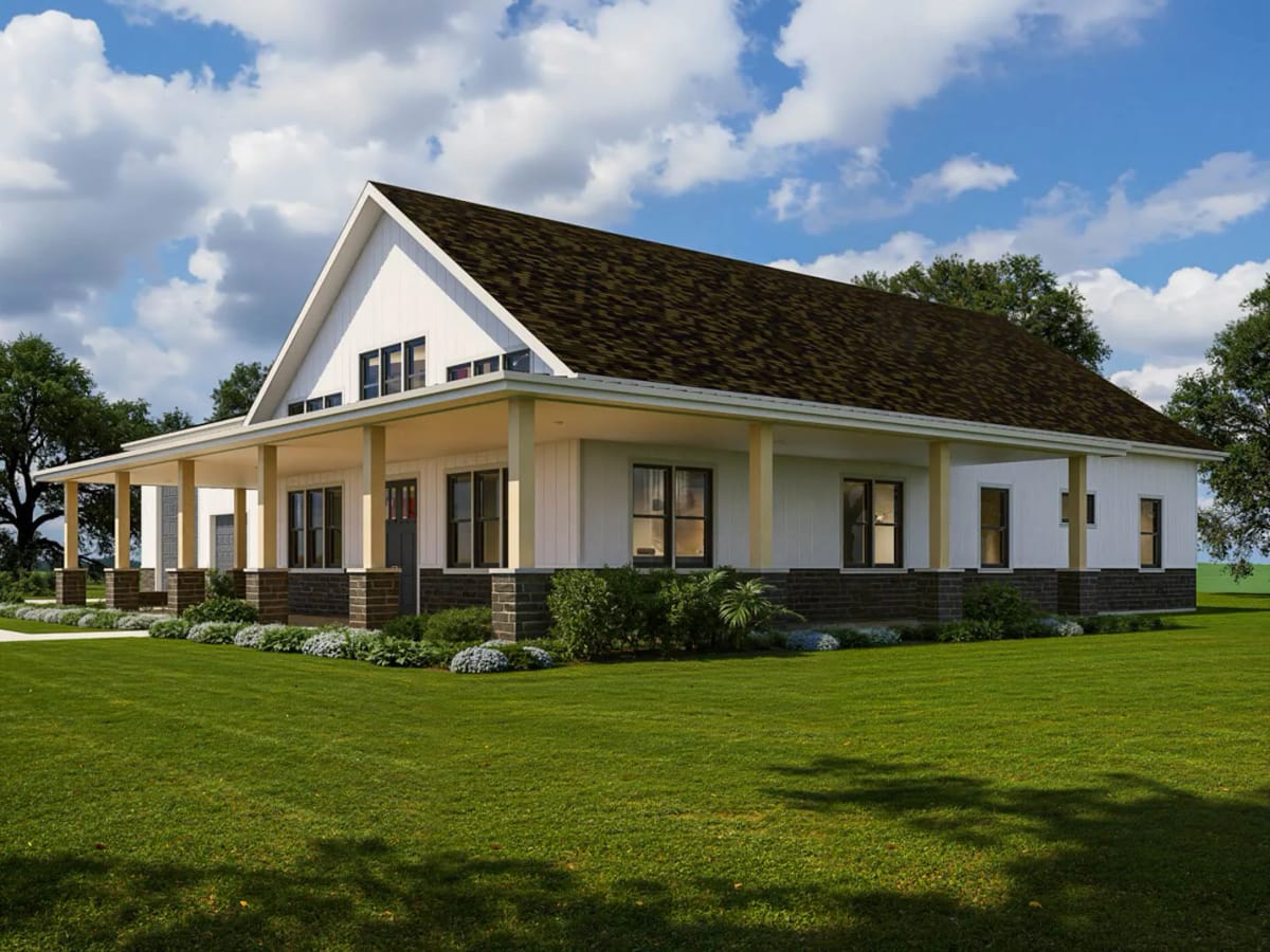 ten feet of wraparound porch is exactly enough 1