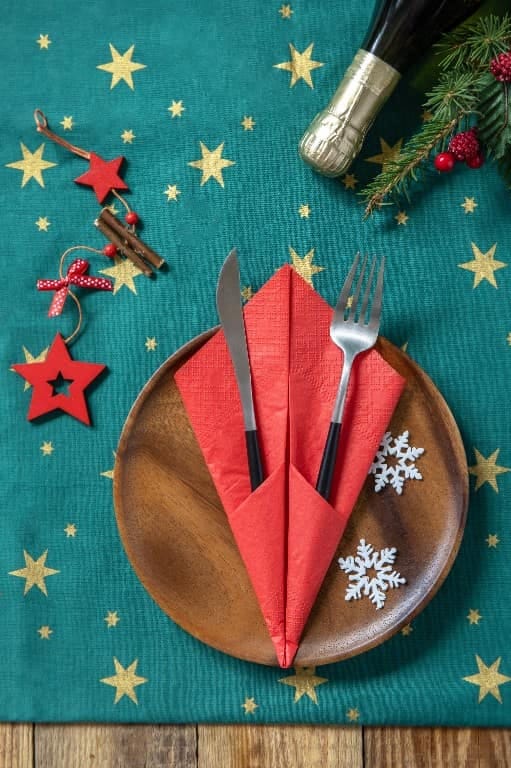 the dining table is where a 1950s christmas actually lived 1
