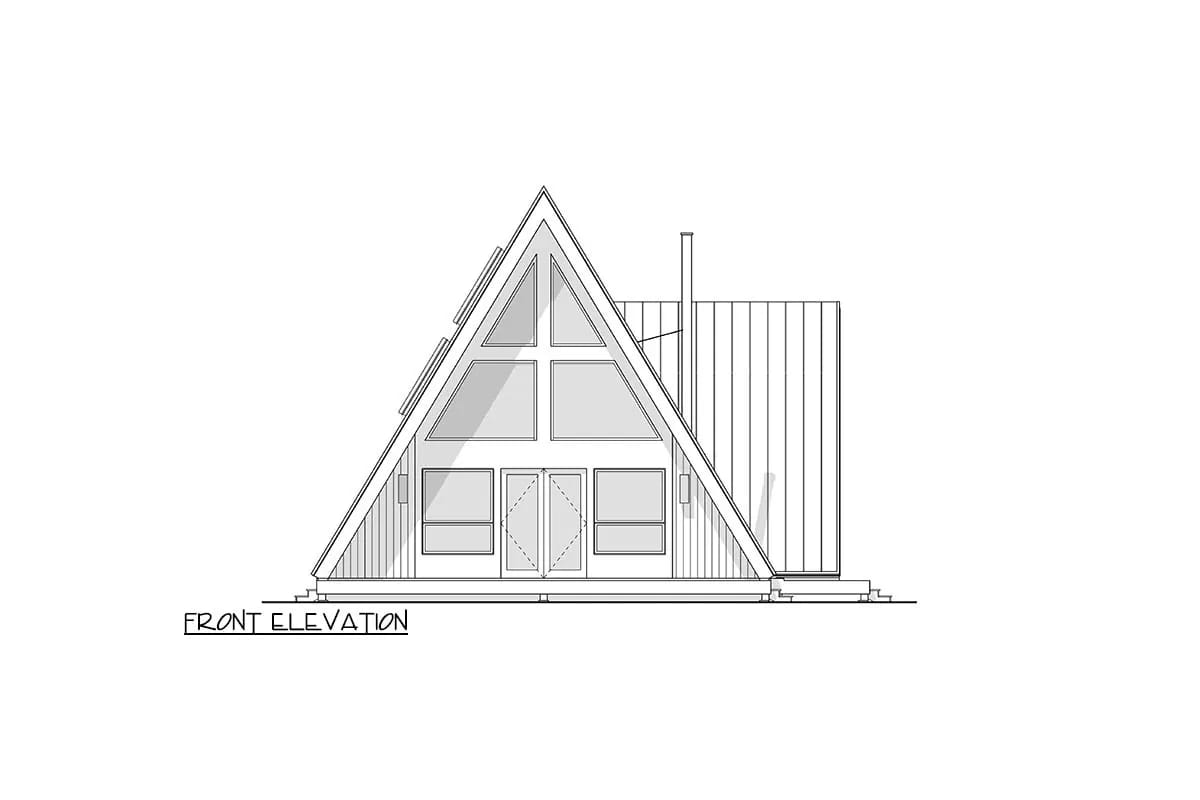 the front and rear elevations, and the overhang that isn't there 1