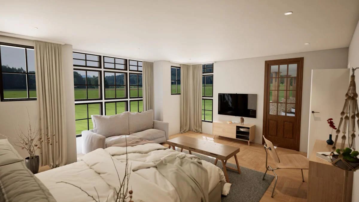 the main-floor master suite is the quiet win 1